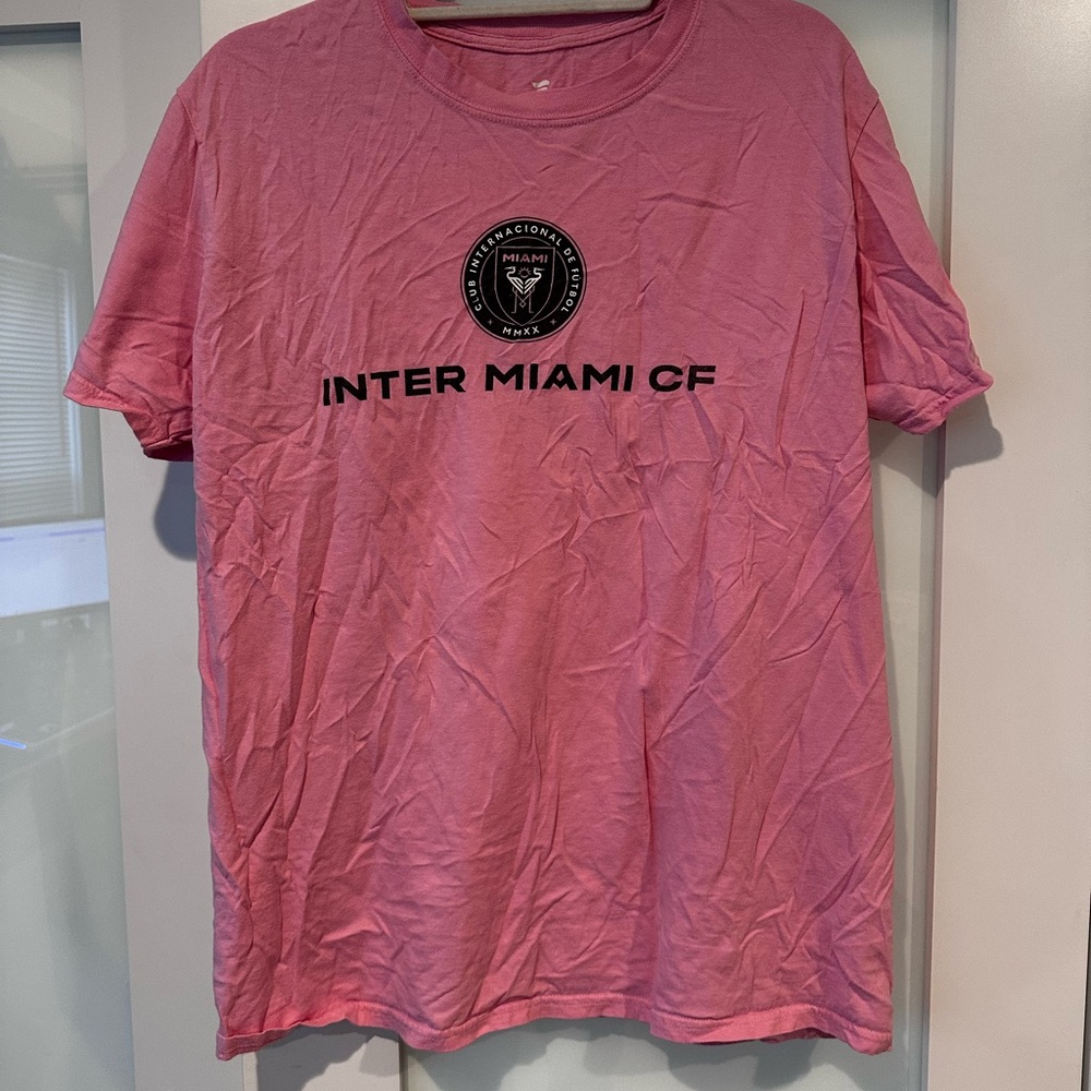 Fanatics Pink Inter Miami CF Short Sleeve Tee